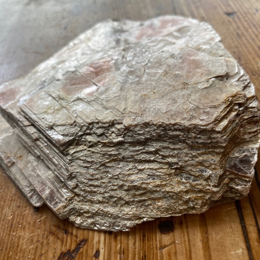 Large Black Mica Crystal book